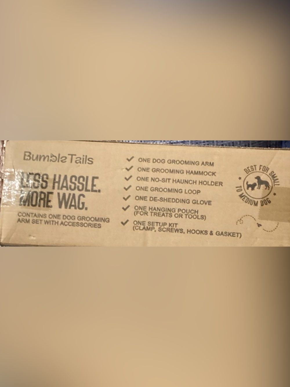 New Seal Bumble Tails Dog Grooming Set 25 LBS. - Picture 2 of 13